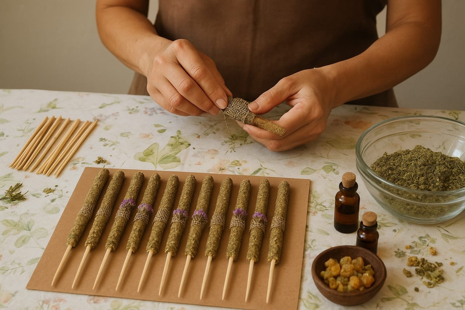 Aprende Hacer Inciensos Artesanales.